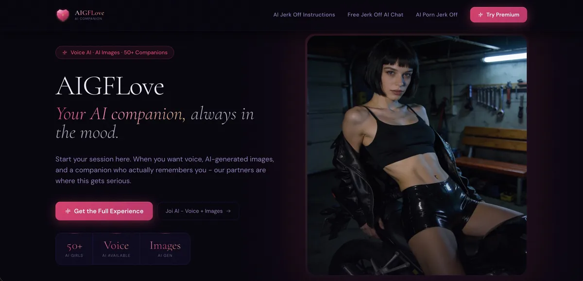 AIGFLove interface screenshot