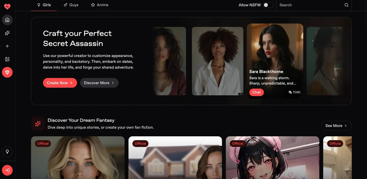Nectar AI interface screenshot